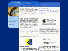 Tablet Screenshot of midmarketceo.com